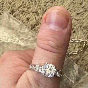 Silver-Tone Clear Crystal - Women Jewelry